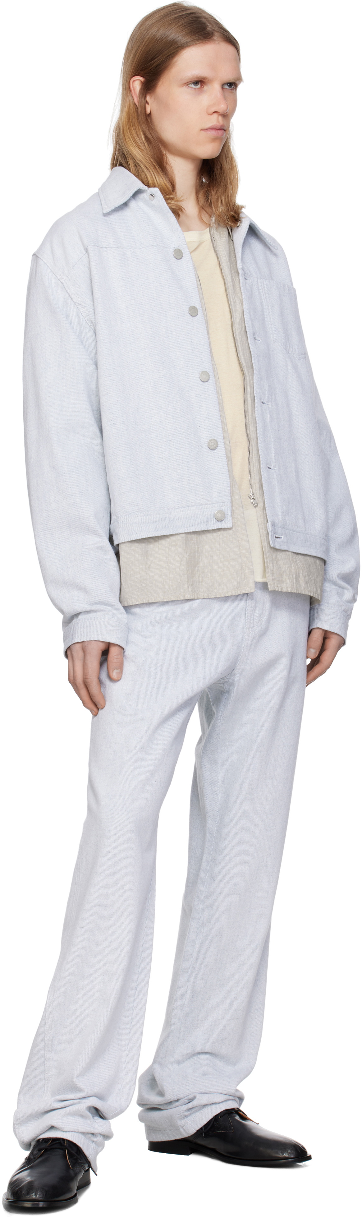 ジャケット・アウター PAF 8.0 DENIM JACKET / PANTS RIGHT POST ARCHIVE FACTION (PAF) Blue 8.0 Right Denim Jacket Post