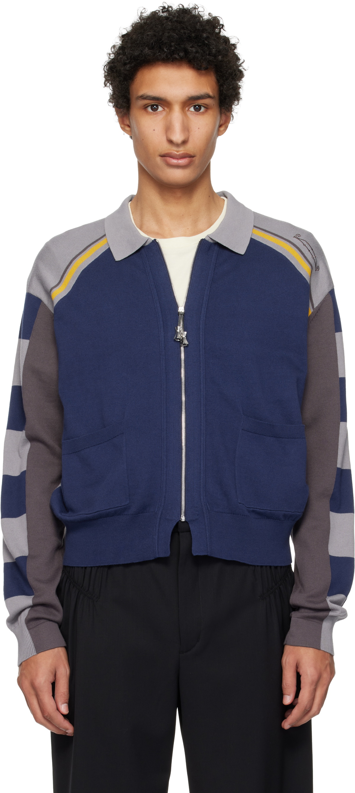 Kiko Kostadinov Gray Jarocka Overshirt Kiko Kostadinov