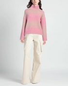 Maje Womens Turtleneck in Pink