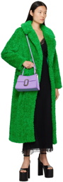 Anna Sui Green Notched Coat