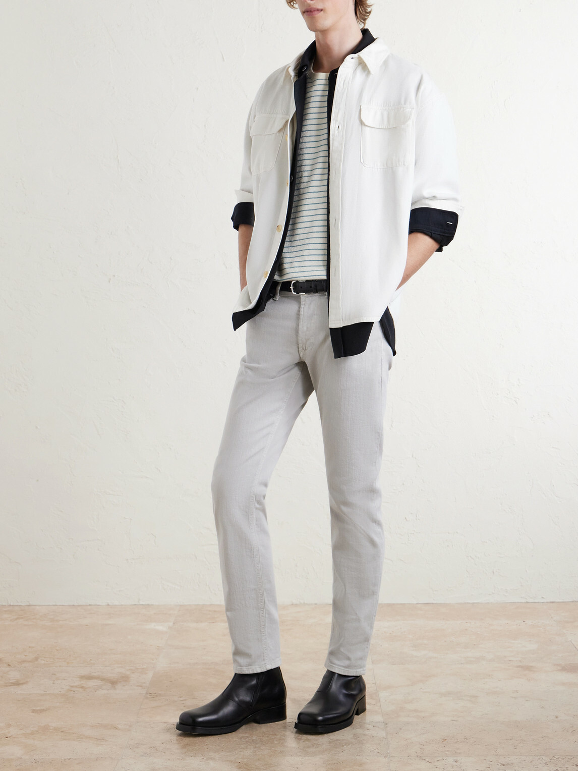 Peter Millar - Fairfield Straight-Leg Garment-Dyed Jeans - Gray