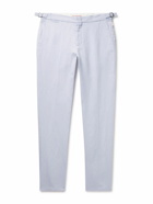 Orlebar Brown - Griffon Slim-Fit Linen-Twill Trousers - Blue