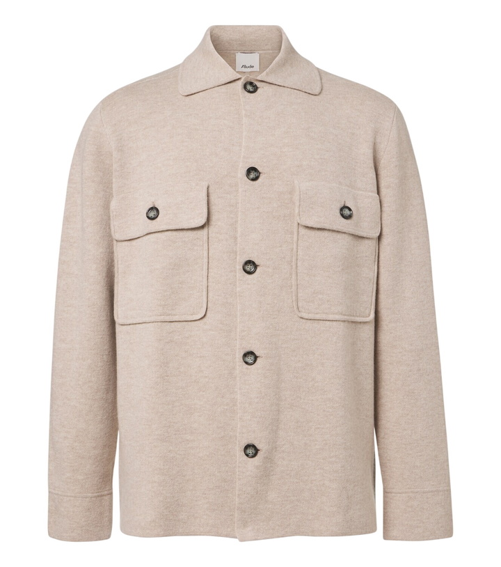 Photo: Allude Knitted wool and cashmere cardigan