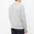 Norse Projects Men's Arne Logo Crew Sweat in Light Grey Melange