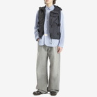 Junya Watanabe MAN Men's x C.P Company Nylon Laminated Smock Vest in Black