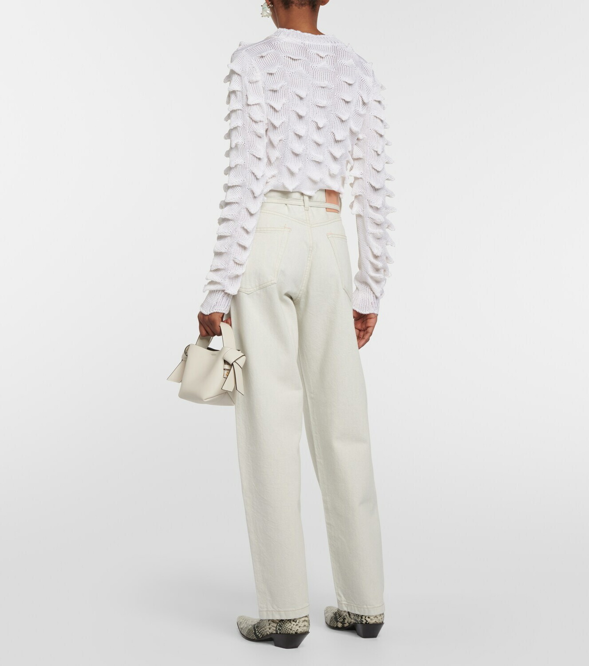 Acne Studios Toj 1991 high-rise straight jeans Acne Studios