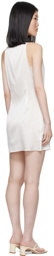 Paloma Wool White Nolita Minidress