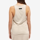 Fear of God ESSENTIALS Women's Essentials Tanktop in Silver Cloud
