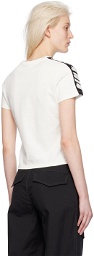 Dion Lee White Applique T-Shirt
