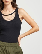 Stella Mccartney Womens Tank top in Black