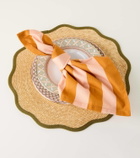 La DoubleJ Set of 2 straw placemats