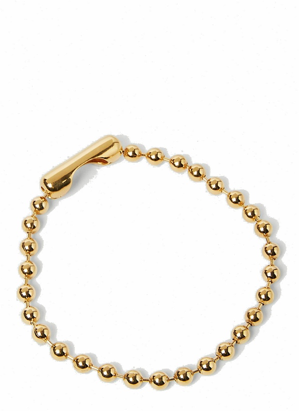 Photo: Ball Chain Bracelet in Gold