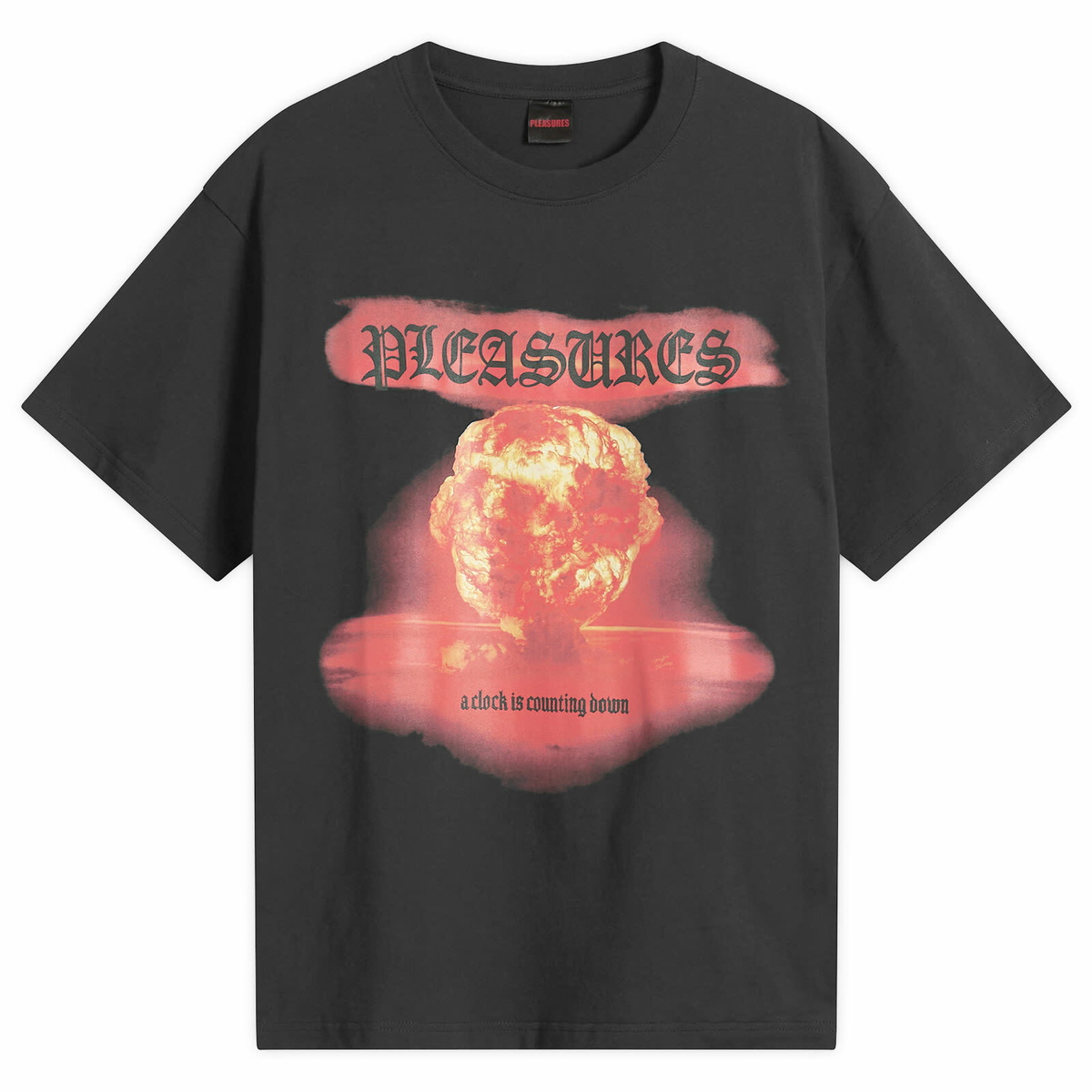 Pleasures Men's Quarrel T-Shirt in Vintage Black