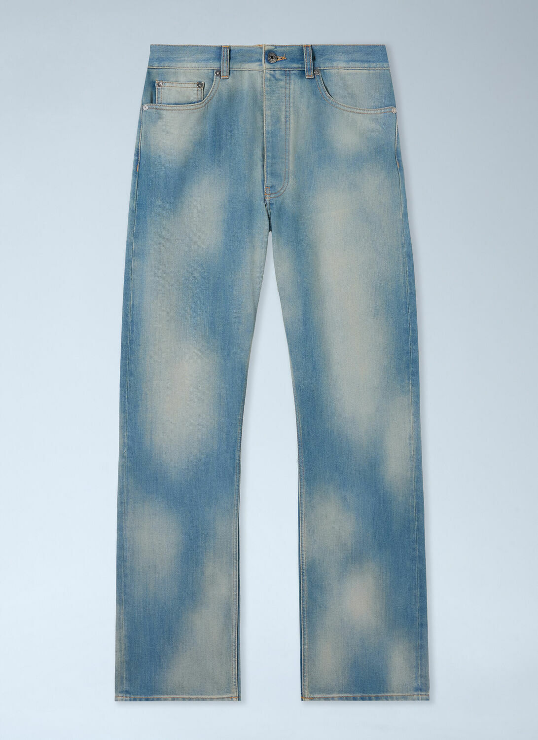 Off-White Diagonal Raw Patch 90S Skate Jeans
