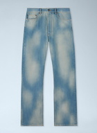 Off-White Diagonal Raw Patch 90S Skate Jeans