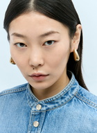 Bottega Veneta Small Fin Earrings