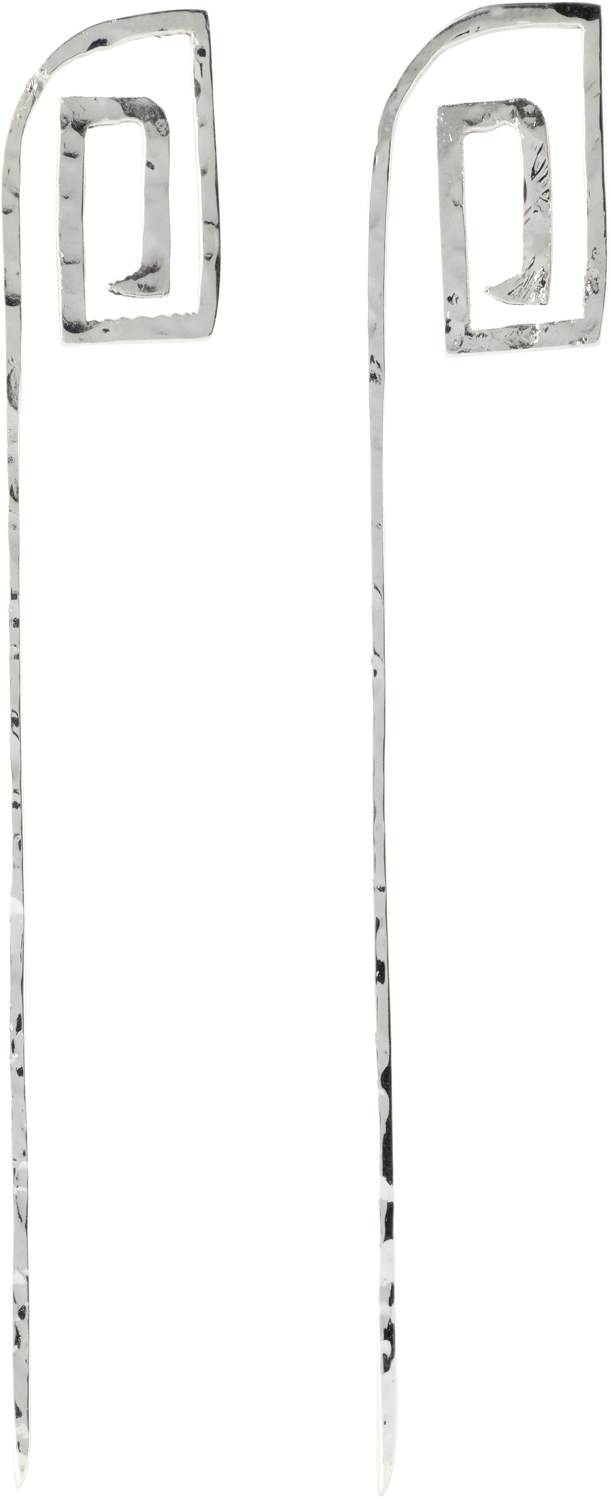Gohar World Two-Pack Silver Cocktail Pick