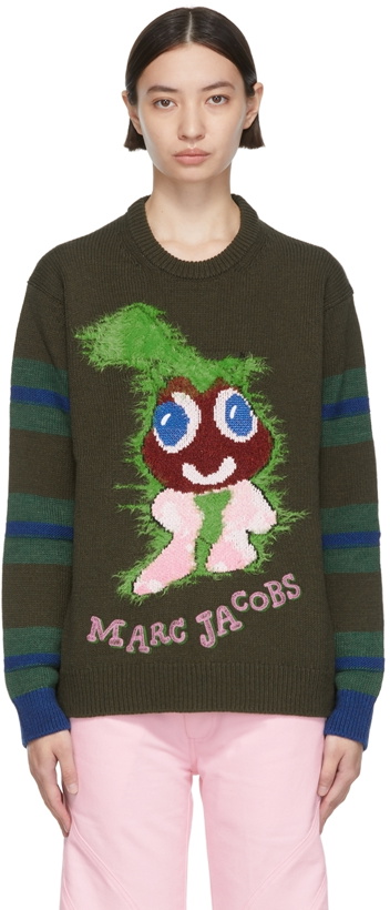 Photo: Marc Jacobs Heaven Green Acrylic Sweater