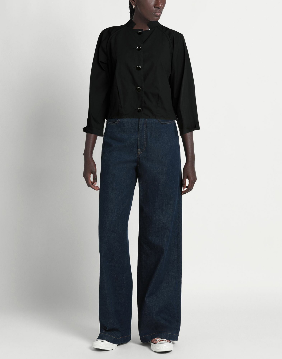 Alessia Santi Womens Jacket in Black