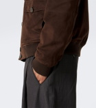 Arma Tomme reversible suede blouson jacket