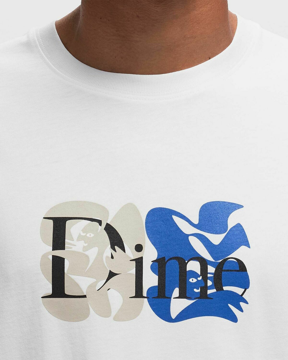 Dime Mtl Classic Duo T Shirt White Shortsleeve Dime