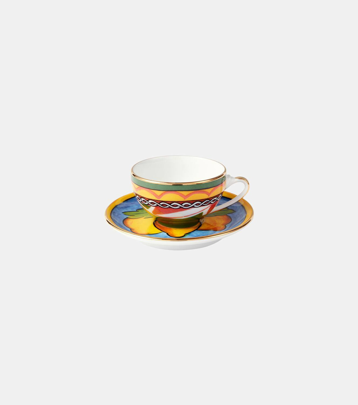 Dolce&Gabbana Casa Porcelain espresso cup and saucer set