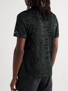 Nike Running - Rise 365 Run Division Printed Dri-FIT T-Shirt - Gray