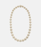 David Yurman Starburst 18kt gold necklace with diamonds