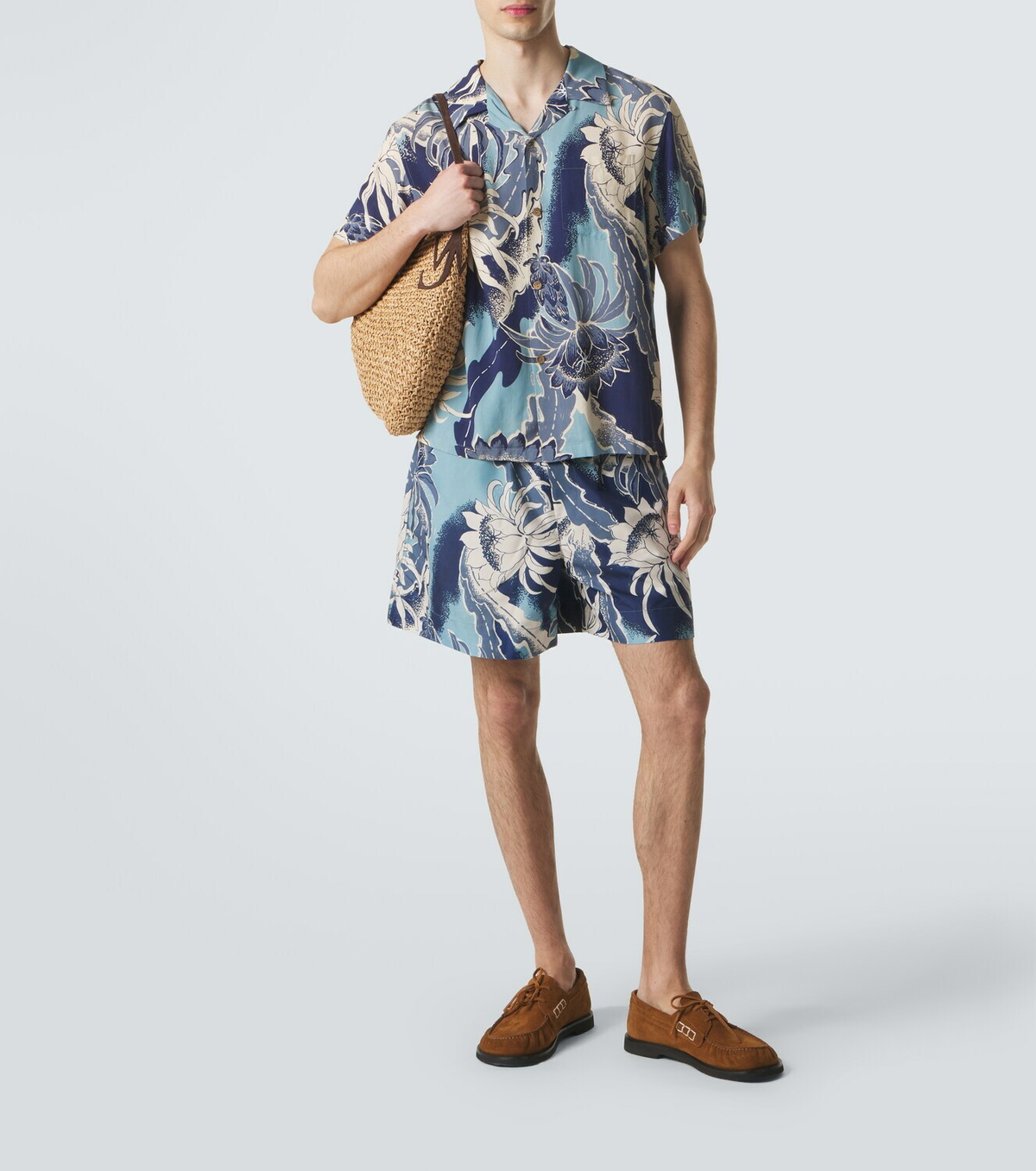 JW Anderson Floral bowling shirt