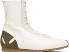 Stefan Cooke Off-White Slash Heel Boxer Sneakers