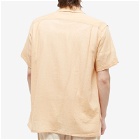 Engineered Garments Men's Camp Shirt in Coral Cotton Crepe