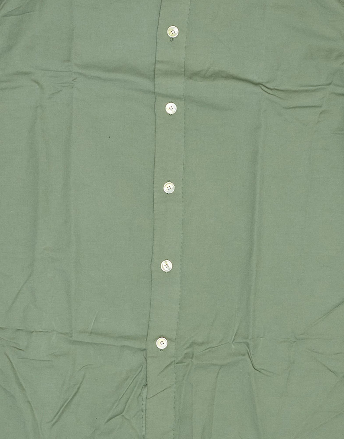 Finamore 1925 Mens Shirt in Sage green