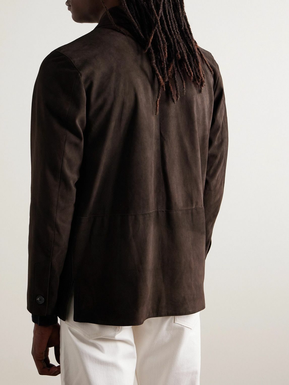Saman Amel - Suede Jacket - Brown