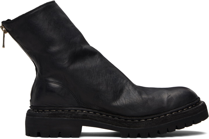 Photo: Guidi Black Soft Horse Leather 796 Boots