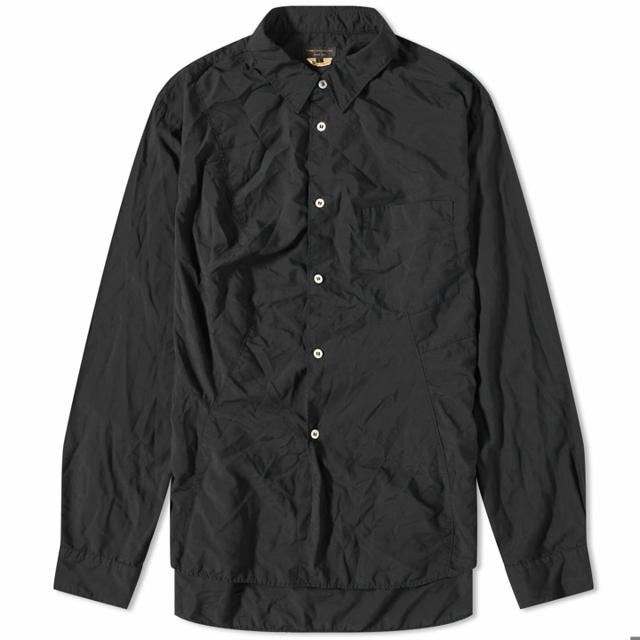 Photo: Comme des Garçons Homme Plus Men's Garment Treated Spun Shirt in Black