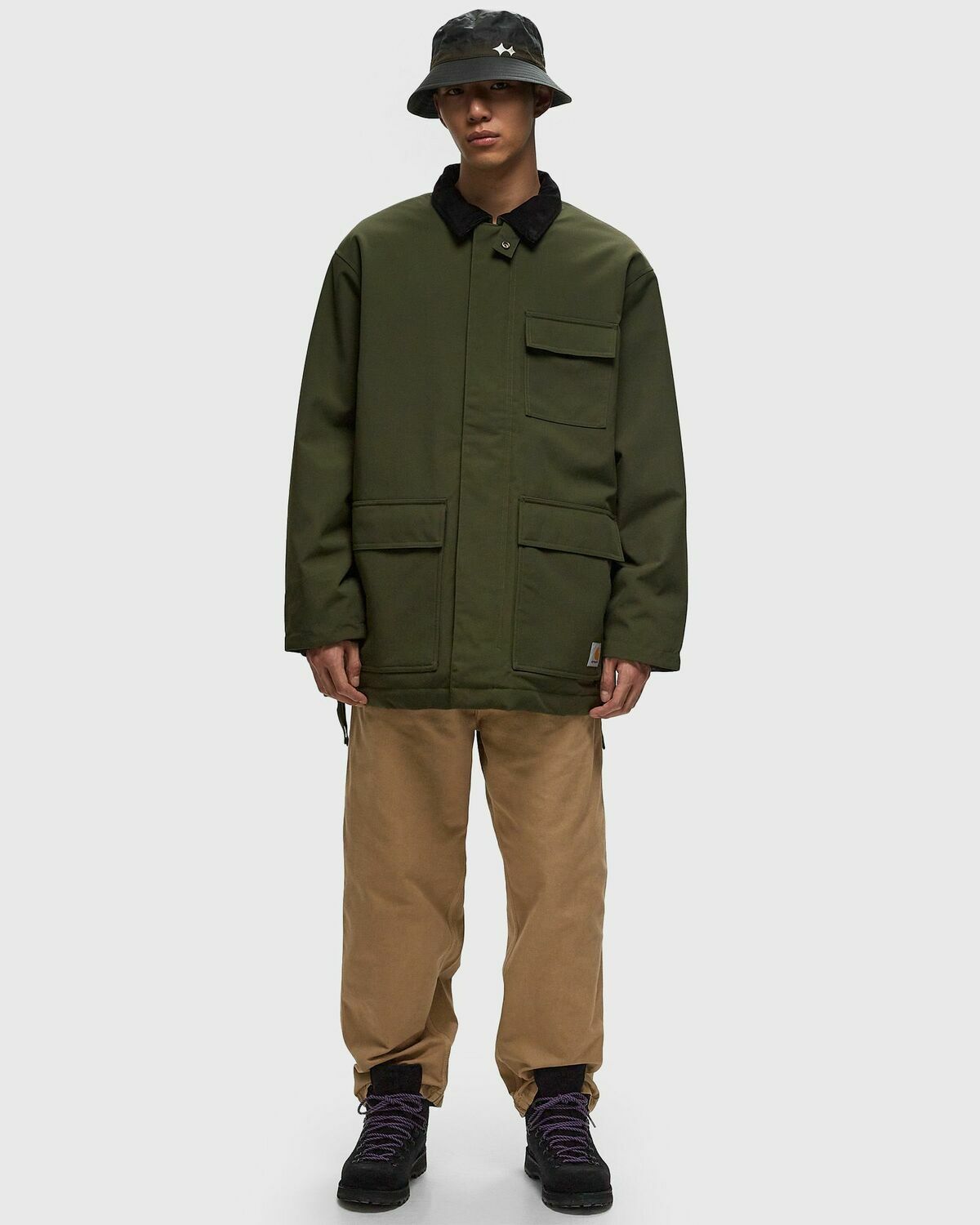 Carhartt WIP Clarton Coat Green Men Carhartt WIP
