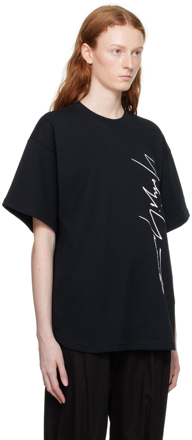 Yohji Yamamoto Black New Era Edition Oversized Performance T-Shirt ...