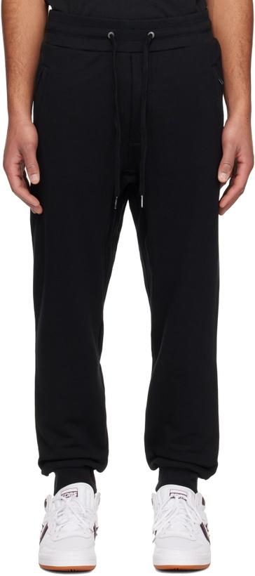Photo: Ksubi Black 4 X 4 Trak Sweatpants