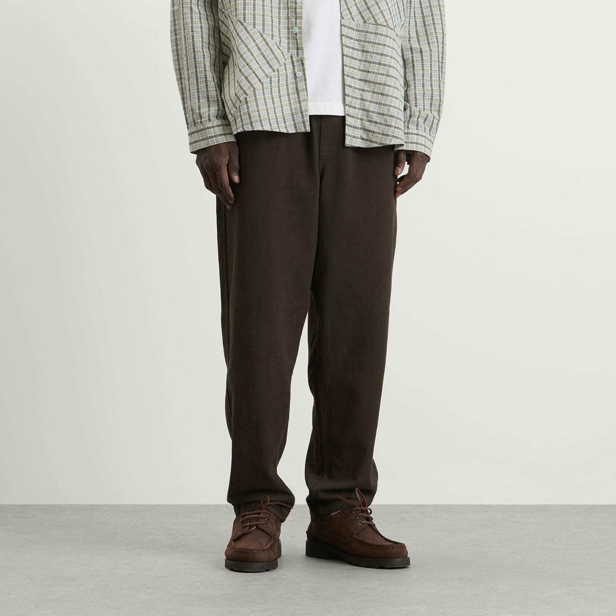 YMC Men's Alva Skate Trouser in Brown