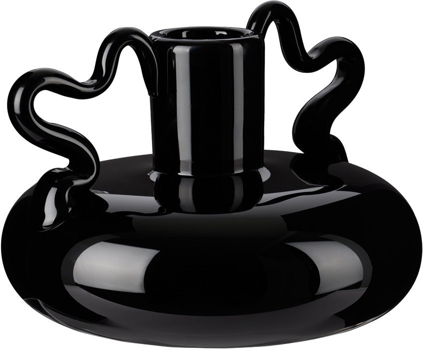 Sophie Lou Jacobsen Black 'Le Mouvement' Vase