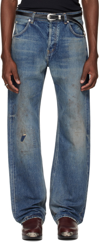 Photo: Enfants Riches Déprimés Blue New Straight Leg Jeans