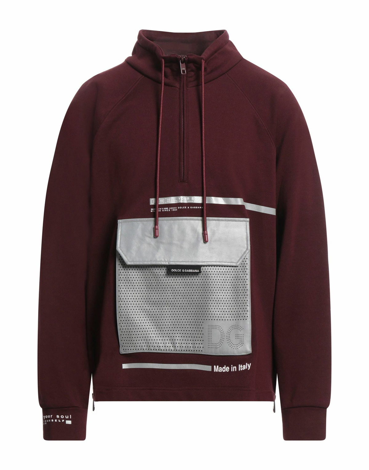 Dolce & gabbana Mens Sweatshirt Burgundy