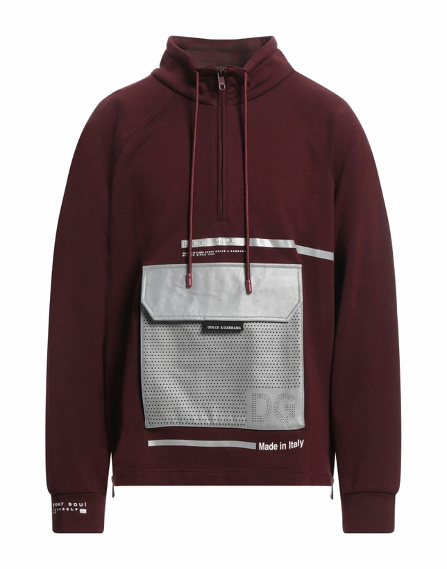 Photo: Dolce & gabbana Mens Sweatshirt Burgundy