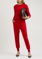 Stella Mccartney Tapered Sweatpants Red