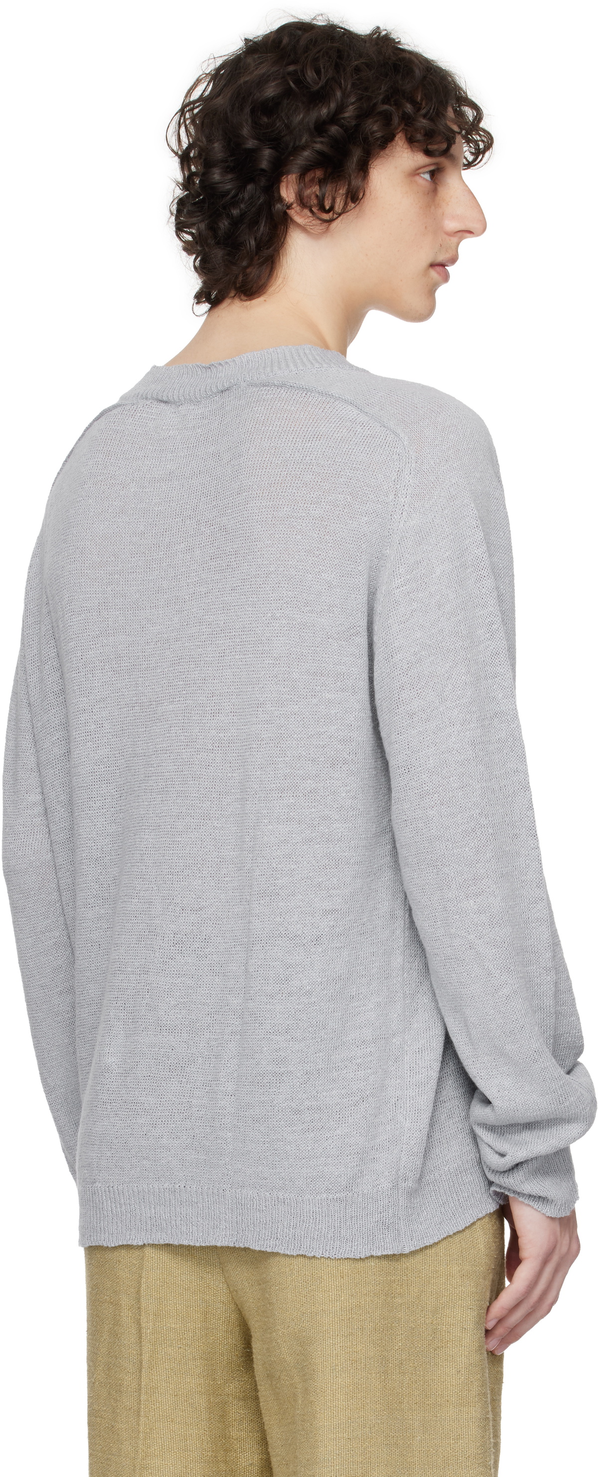 OUR LEGACY Blue Rue V-Neck Sweater Our Legacy