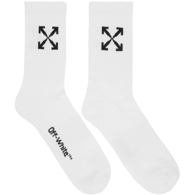 Photo: Off-White White Arrows Sport Socks