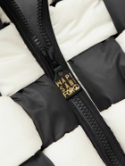 KAPITAL - Cropped Reversible Quilted Padded Shell Gilet