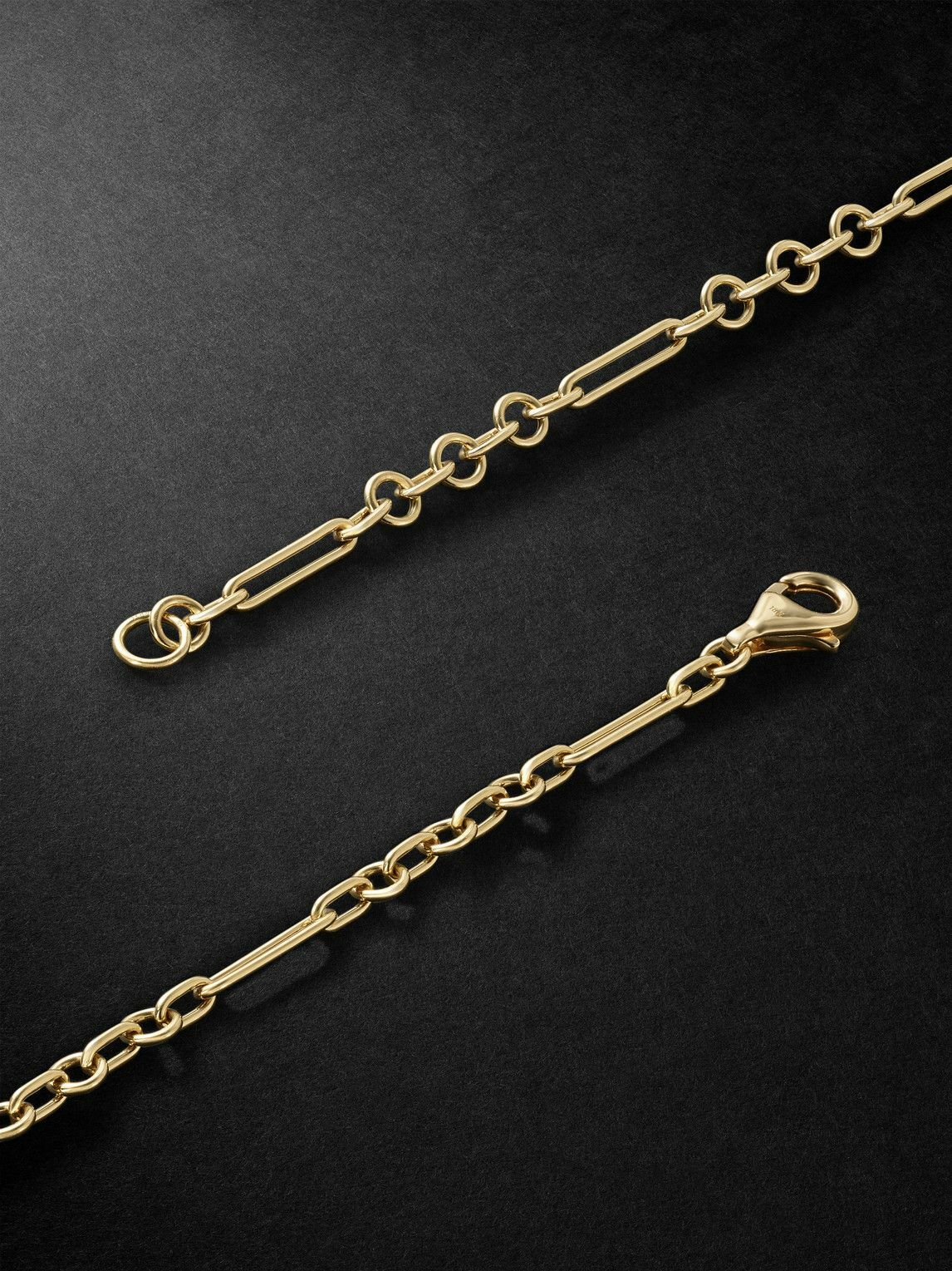 Foundrae - Fine Mixed Clip Chain 18-Karat Gold Necklace