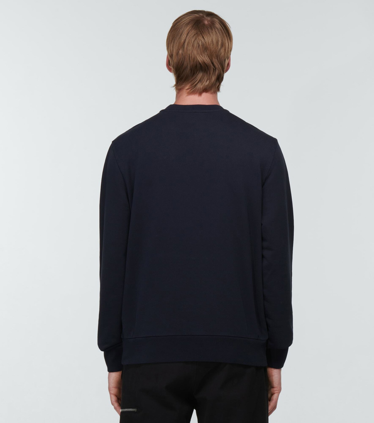 【希少】 MONCLER Logo cotton jersey sweatshirt ジャージ MONCLER Logo-Appliquéd Cotton-Jersey Sweatshirt for Men | MR