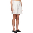 Blossom White Echo Belt Shorts